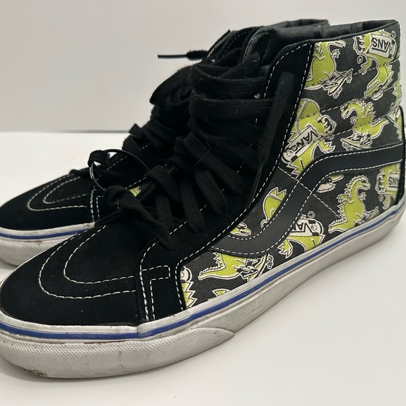Vans Sk8-Hi Van Doren Vanosaur Dinosaur Skate Shoes - Picture 2 of 6